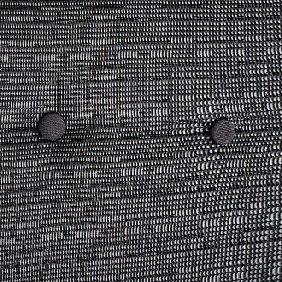 3-Personers havegynge med justerbar baldakin, 200 x 120 x 170 cm, gråt textilenestof