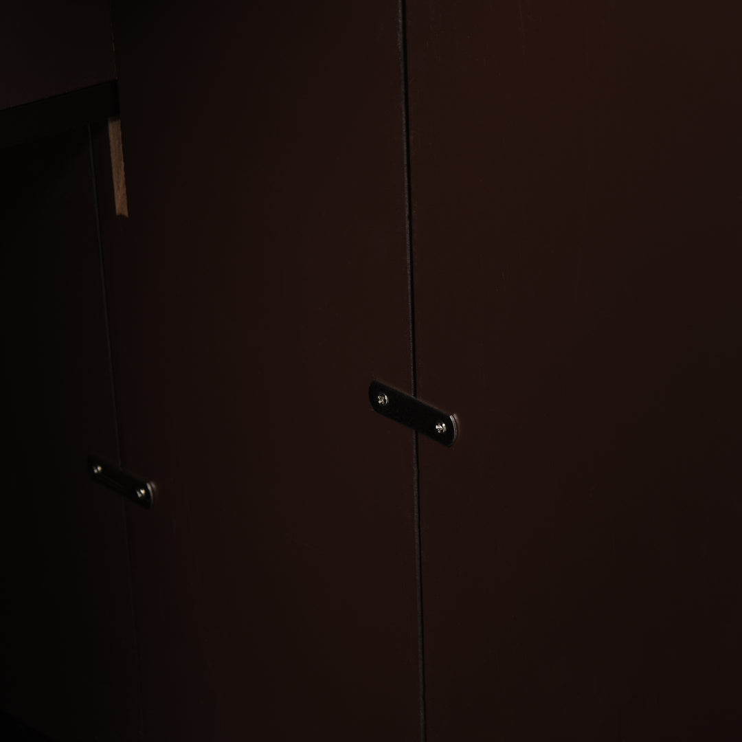 Kæledyrstrappe, til hunde/katte, 4-trins, kort plys, op til 30 kg, 40 x 59 x 54,2 cm, mørkebrun