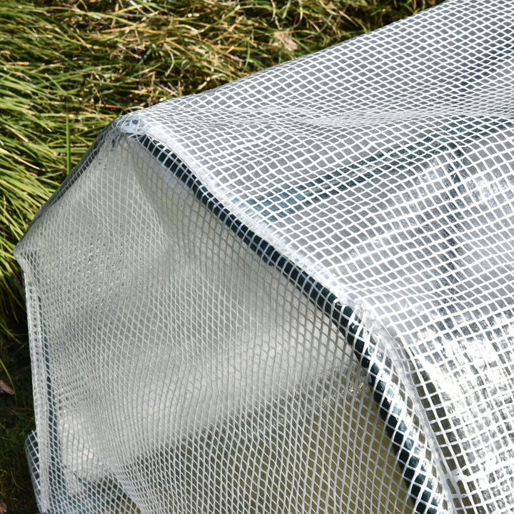 Minidrivhus, vejrbestandigt, let at transportere, 99 cm x 71 cm x 60 cm, polytunnel, grøn