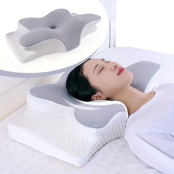 Pude med memory foam, nakkepude, anti-snorken pude, nakkestøtte pude
