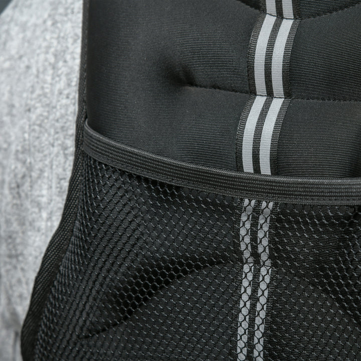 Vægtvest 5 kg / 8 kg / 10 kg justerbar træningsvest med aftagelige vægte løbevest kvinder mænd til muskelopbygning styrketræning, løb, fitness, crosstræning