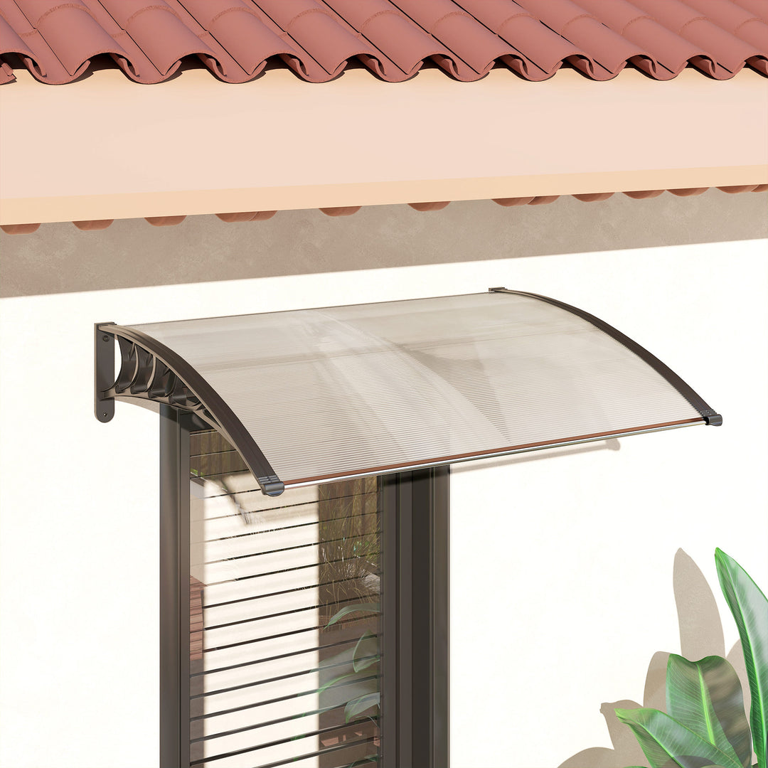 Baldakin, uv-bestandig, vandafvisende, 89x122x24cm, hvid