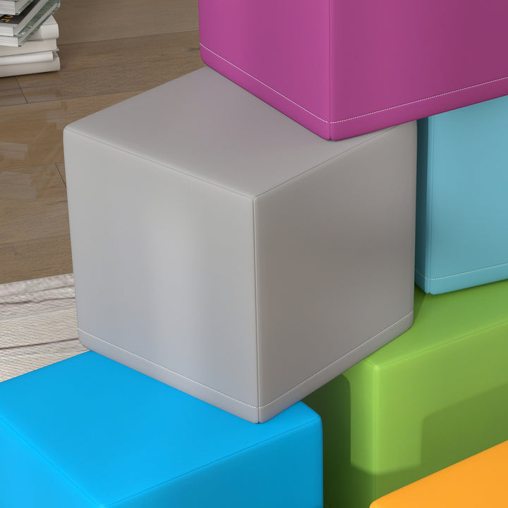 Klatre- og kravlelegetøj til børn, blødt epe-skum, 20 x 20 x 20 cm, flerfarvet, 1-3 år