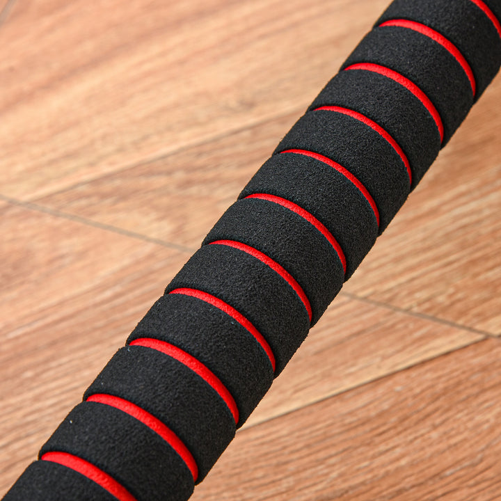 2 I 1 håndvægtsæt 30 kg justerbar håndvægt og vægtstang professionel håndvægt styrketræning sort