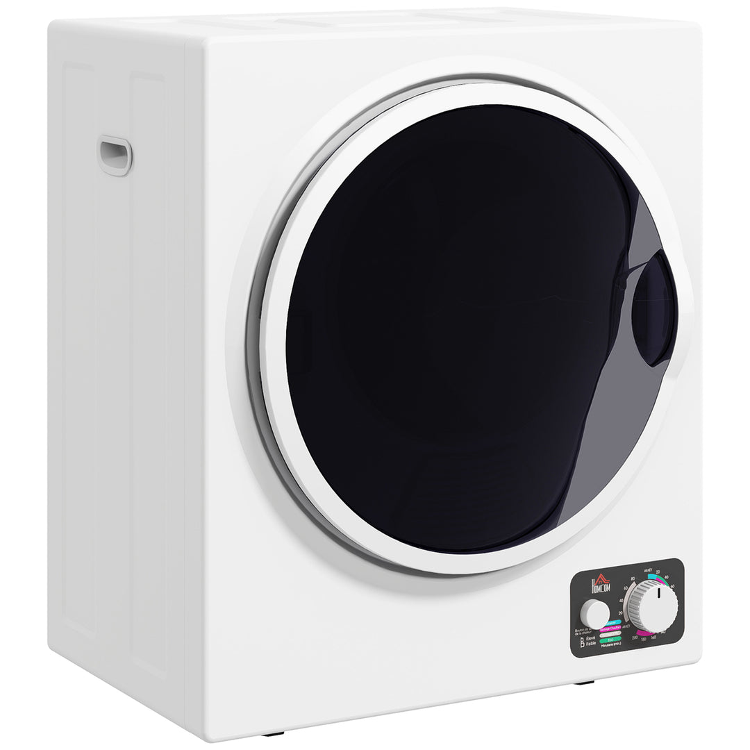 Mini tørretumbler 4 kg med 4 programmer, 2 varmeniveauer, sterilisering op til 65℃, 850W til tøj