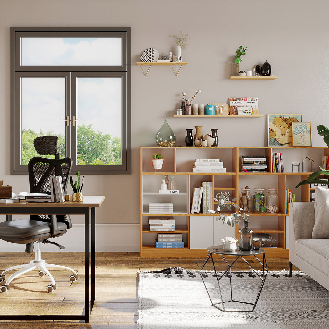 Industrielt sofabord, metal sofabord, sort