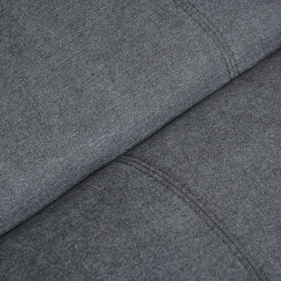 Lænestol inklusiv fjernbetjening, udtrækkelig fodstøtte, 71 x 94 x 104 cm, grå