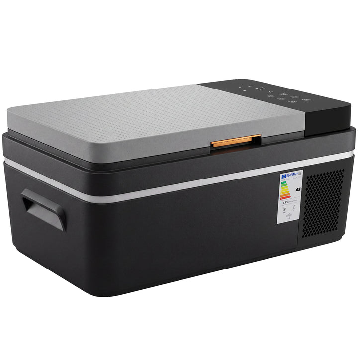 Kompressorkøler 20L -20℃-20℃ Elektrisk køler med app-styring LED-lys USB-port Batteribeskyttelse
