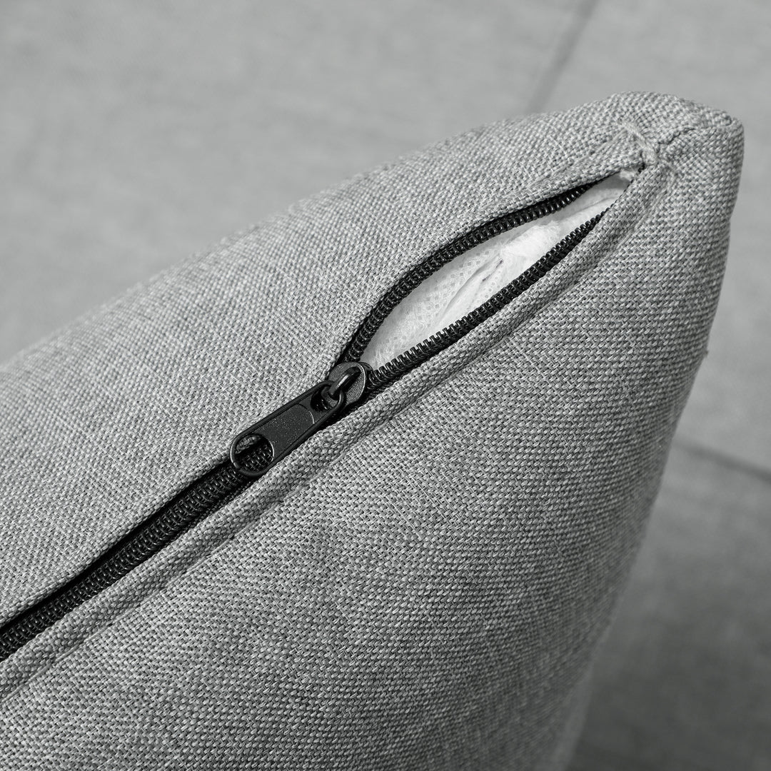 3-I-1 klapstol med sidelomme, gæsteseng med pude, justerbar ryglæn, sengestol med hjul, lysegrå