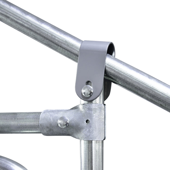 Hønsehus, fritgående indhegning, hønsehus med skyggetag, udendørs indhegning til 4-6 kyllinger, ænder, kaniner, 3 x 2 x 2 m