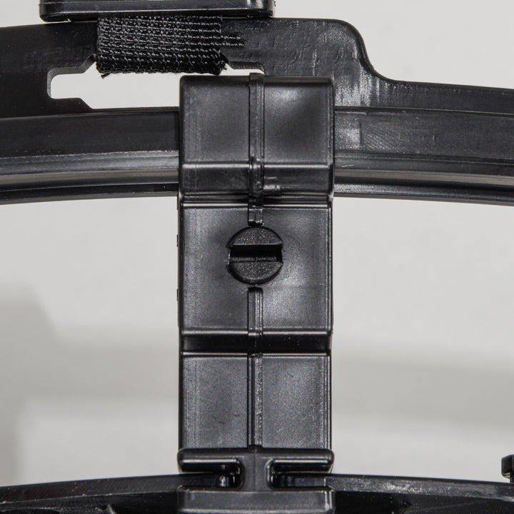 Basketball-rebounder, højdejusterbar, 360° drejelig, plastik, 35,6l x 35,6b x 75,5h cm, sort