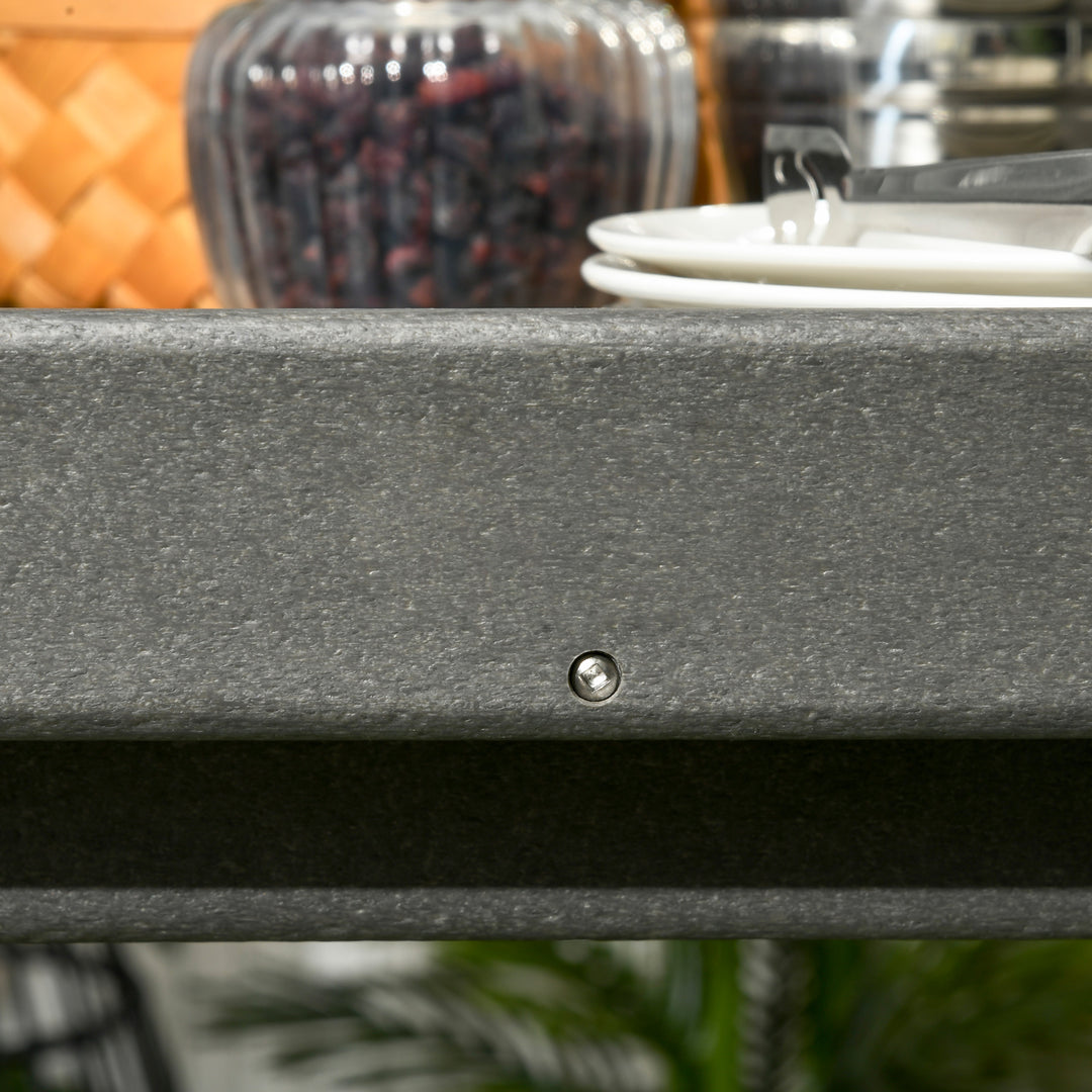 Serveringsvogn med håndklædeholdere, 1 nederste hylde, 4 hjul, 87 cm x 50 cm x 80 cm, mørkegrå