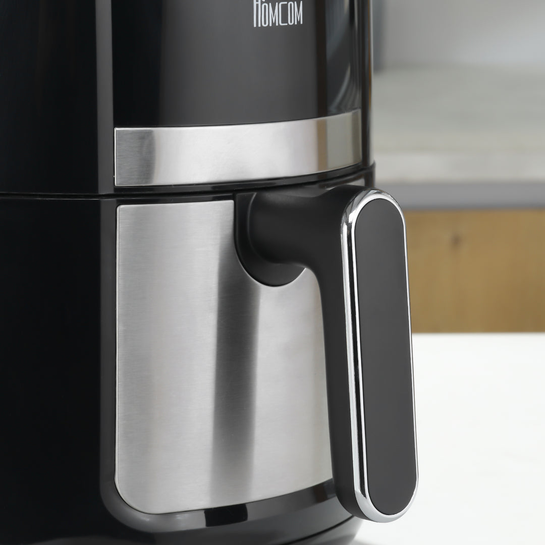 4L airfryer, 12 programmer, 80-200°c temperatur, non-stick belægning, sort