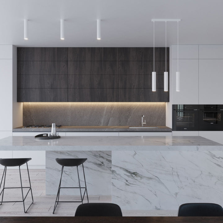 Vedhængslampe LAGOS 1 hvid