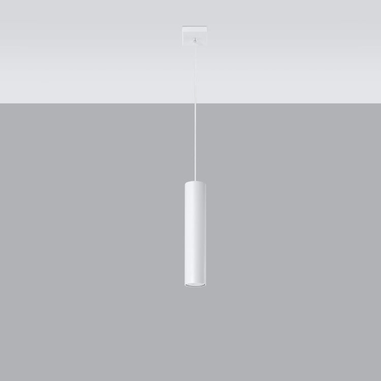 Vedhængslampe LAGOS 1 hvid