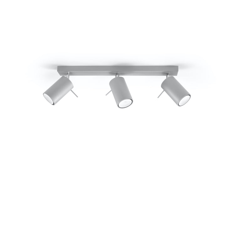 Loftslampe RING 3 grå
