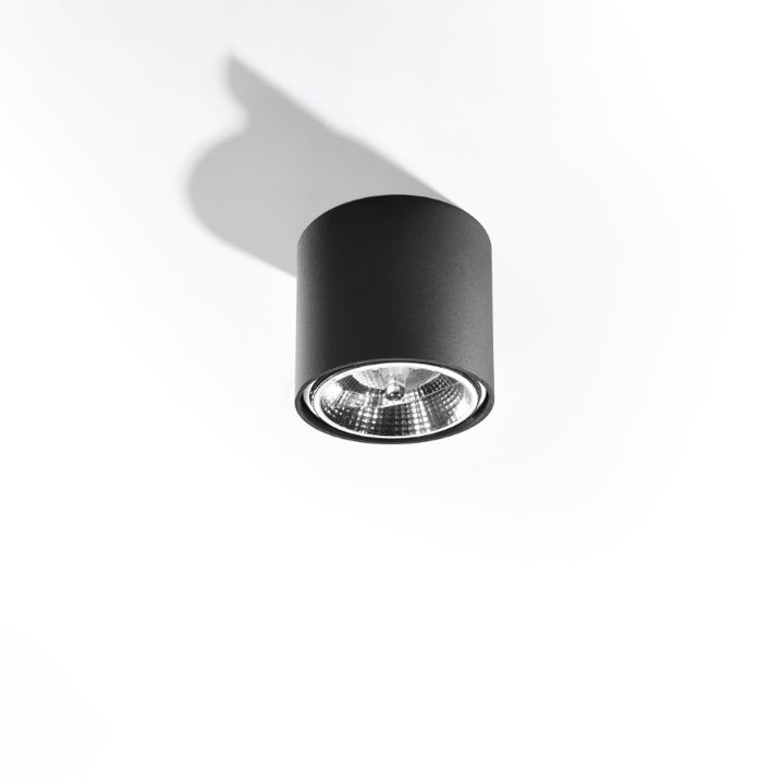 Loftslampe TIUBE sort