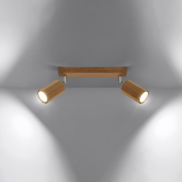 Loftslampe ZEKE 2 eg