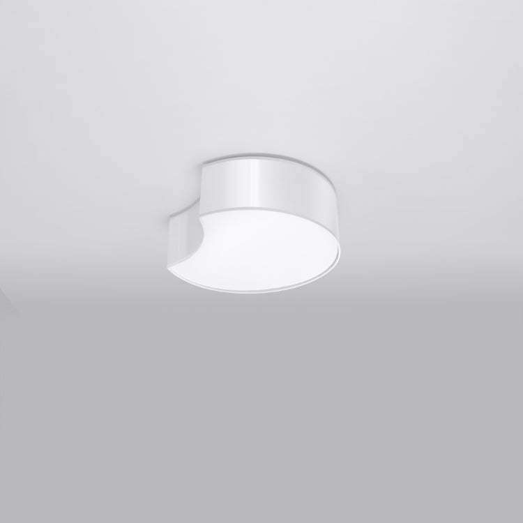 Loftslampe CIRCLE 1 hvid