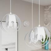 Loftslampe TULOS hvid