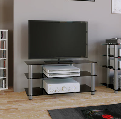 Netasa TV-Rack: Stilfuld opbevaring til din TV & HiFi (95x42x46 cm)