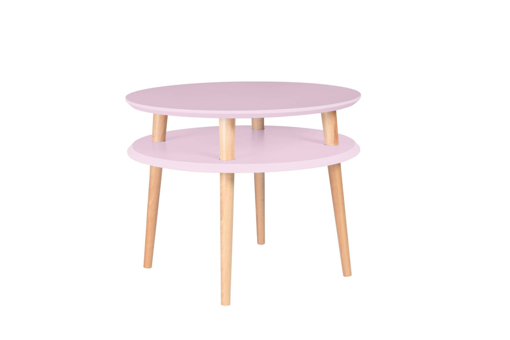 UFO Sidebord diameter 57cm x H 45cm - Pink