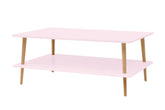 KORO LOW Sofabord 110x70cm - Pink