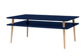 KORO HIGH Sofabord 110x70cm - Marineblå