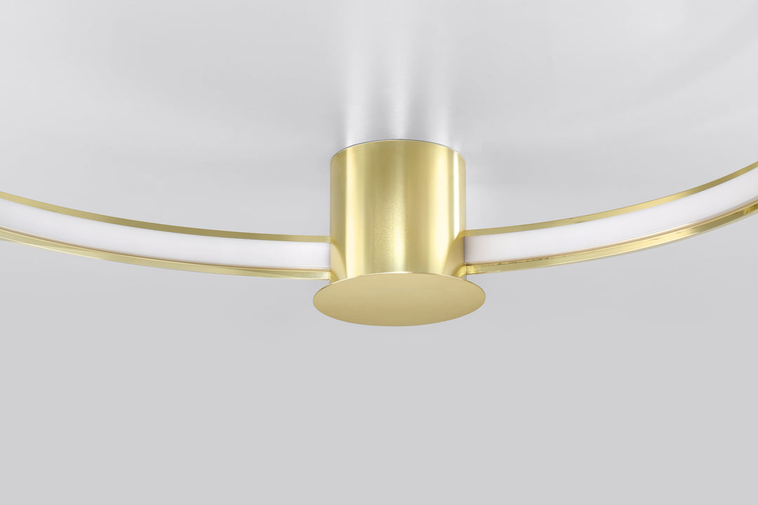 Loftslampe RIO 78 poleret guld LED 3000K