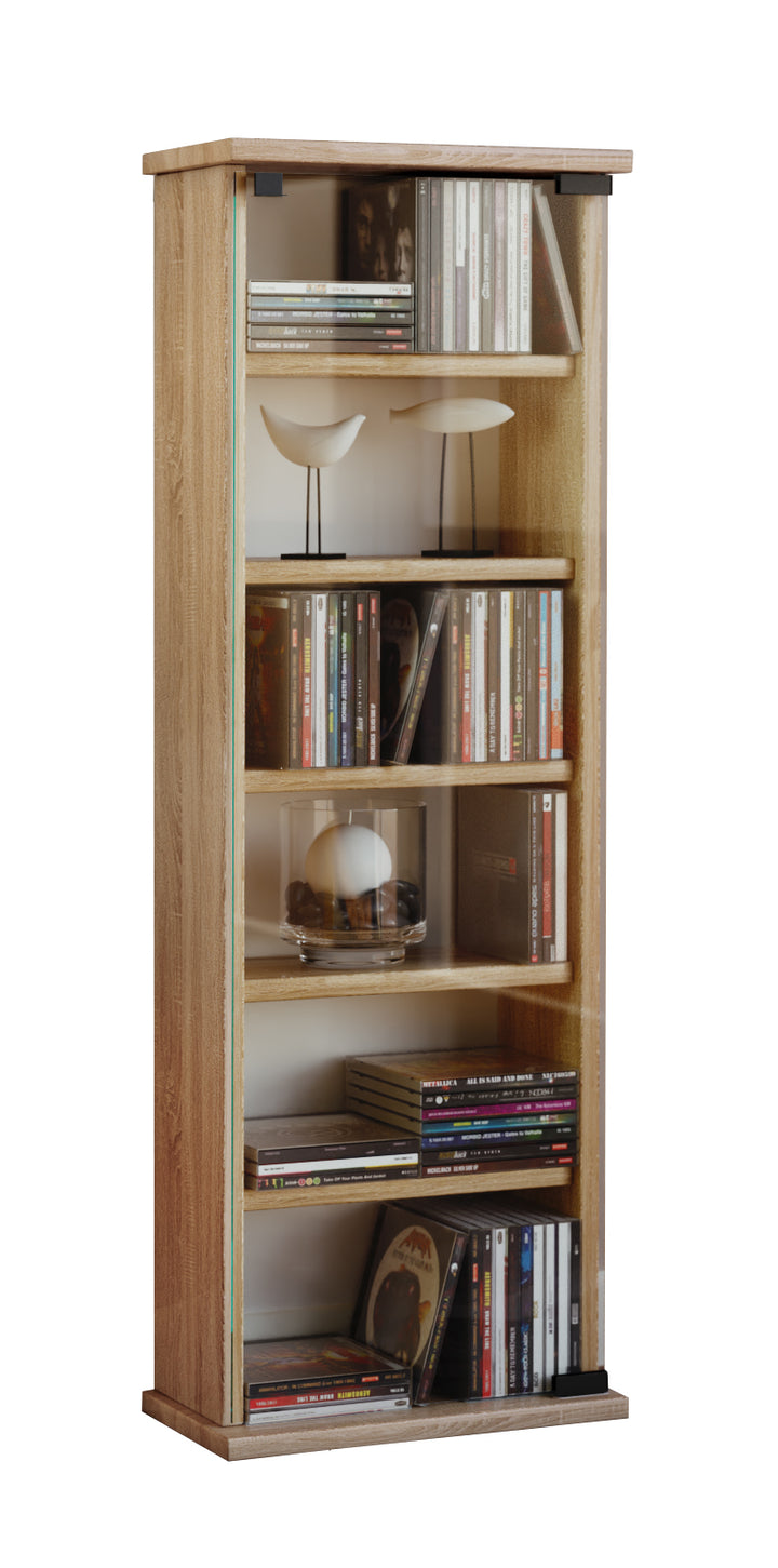 Cd/Dvd-Tårn "Vetro" Til 150 CD'Er, 91,5 x 31 x 18 cm