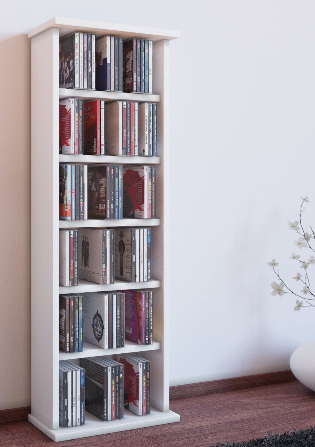 Cd/Dvd-Tårn "Vostan" Til 150 Cd'Er