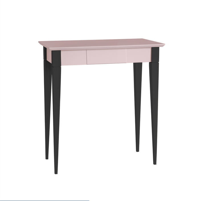 MIMO Skrivebord - 65x40cm Sorte Ben / Pink