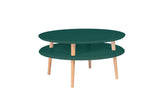 UFO Sofabord diameter 70cm x højde 35cm Grøn