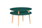 UFO Sofabord diameter 70cm x H 45cm Grøn