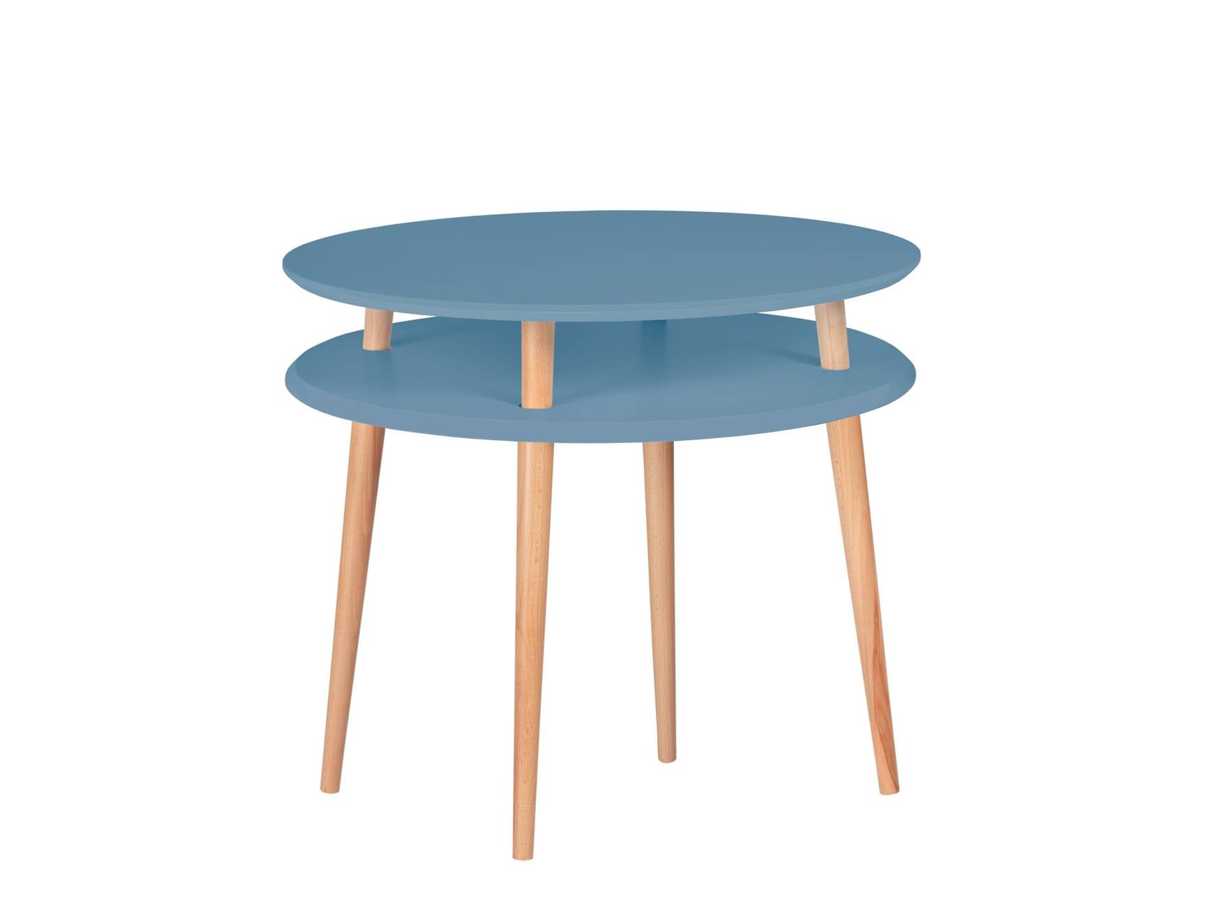 UFO Sofabord diameter 70cm x højde 61cm Gentle Blue