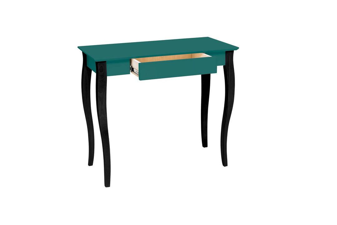 LILLO Skrivebord 85x40cm Sorte Ben / Grøn