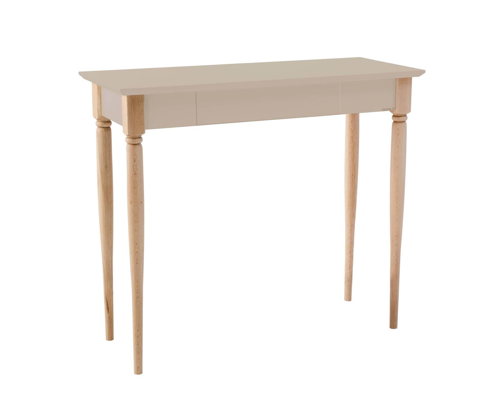 MAMO Skrivebord 85x40cm Brun Beige