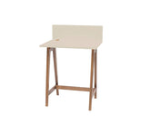 LUKA Skrivebord 65x50cm Eg Brun Beige