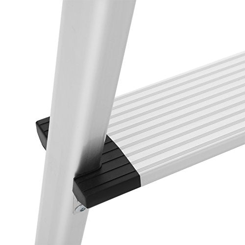 Robust foldestige med 2 x 3 skridt: Maksimal arbejdshøjde på 240 cm