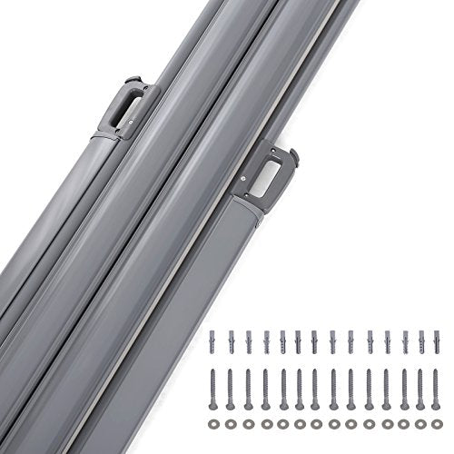 Markise: Dobbeltsidet beskyttelse mod sol, UV og nysgerrige blikke (1,6 x 6 m)