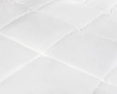 Enkeltdyne i percale, hvid, 140 x 220 cm