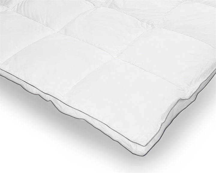 Percale-lagen Touch enkeltdyne hvid - 240X200 cm