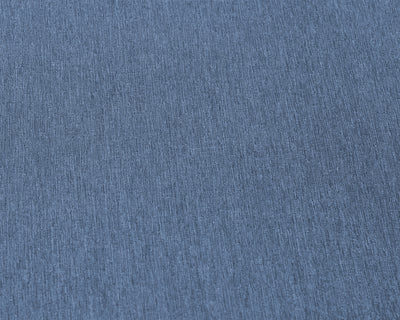 Ensfarvet sengesæt i mikrofibre, blå 200 x 220 cm