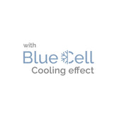 3D blå Cell Tech Cooling Microgel Nakkestøttepude