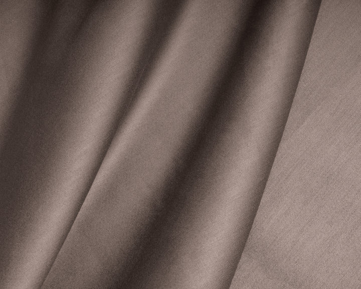 Lagen i satin til topmadras, taupe 160 x 200 cm