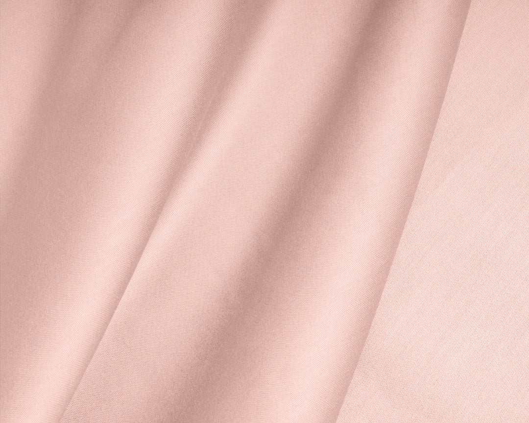 Lagen i satin til topmadras, pink 90 x 200 cm