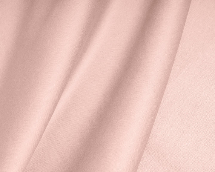 Lagen i satin til topmadras, pink 140 x 200 cm