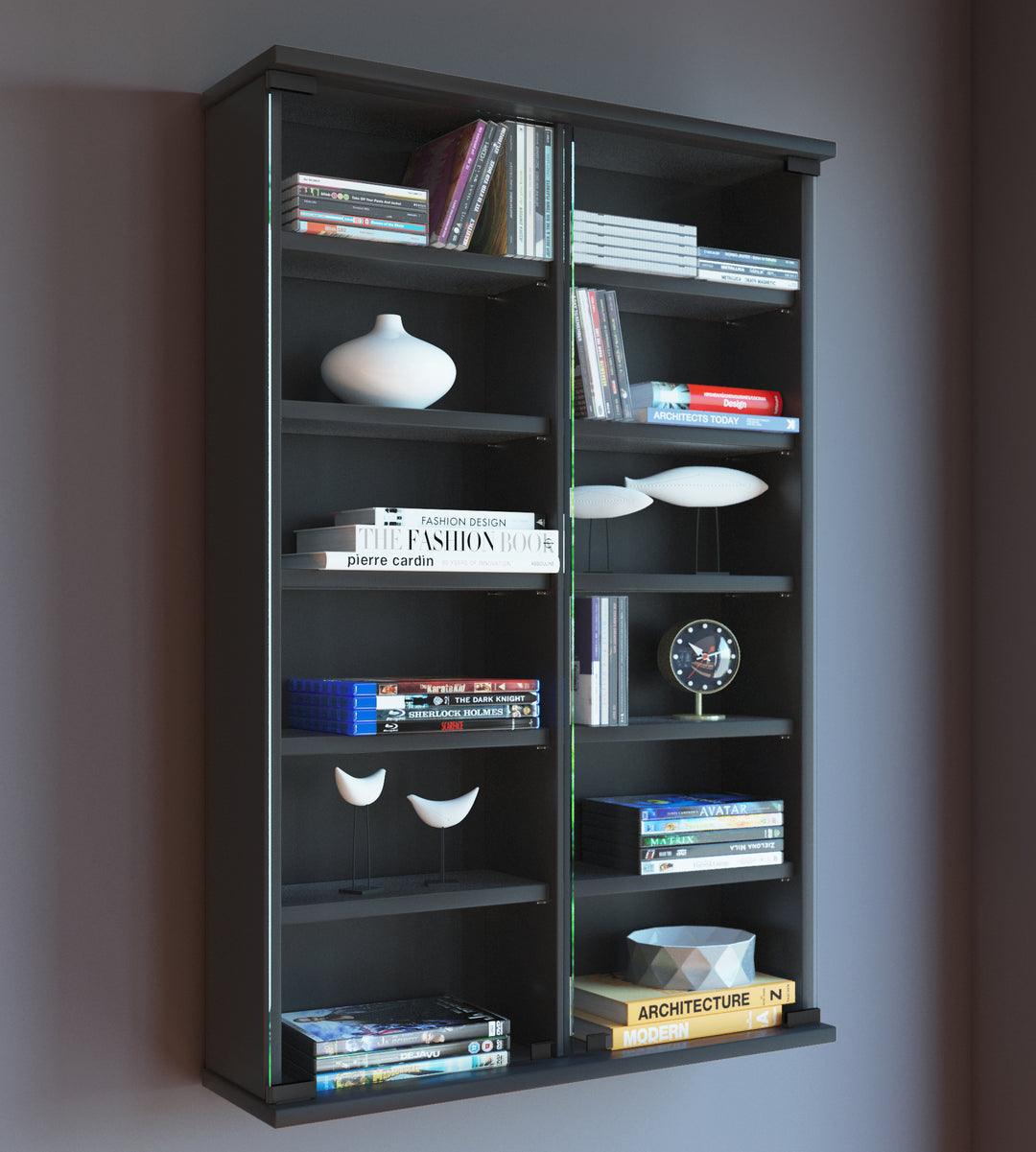 Cd/Dvd Væghylde "Zuntisa"