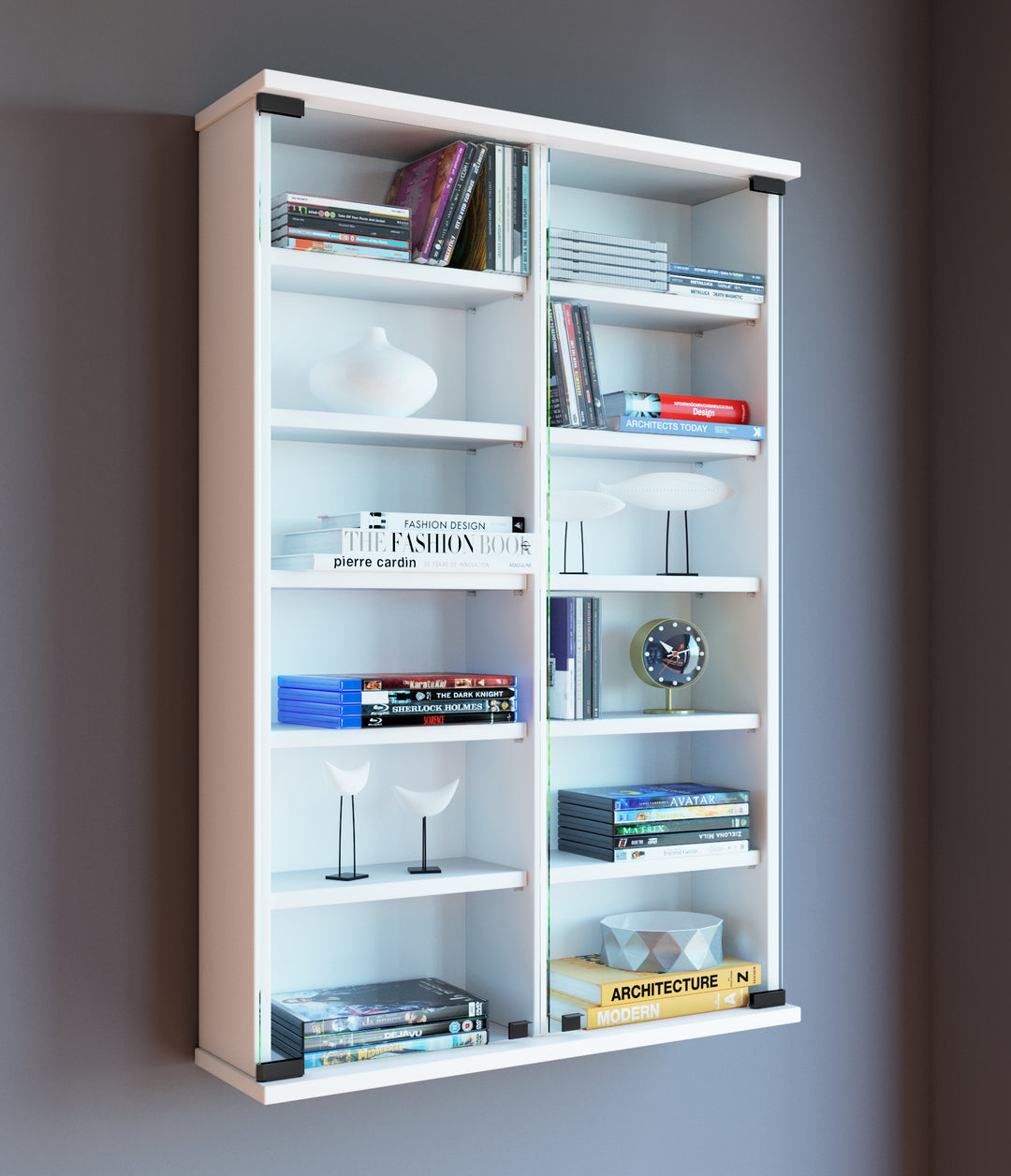 Cd/Dvd Væghylde "Zuntisa"