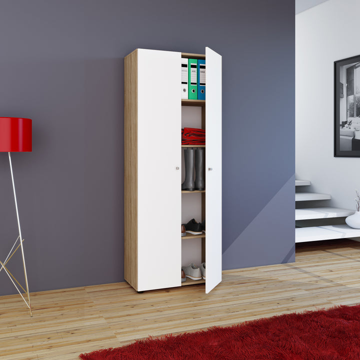 Multifunktionsskab "Vandol L" Med Låger